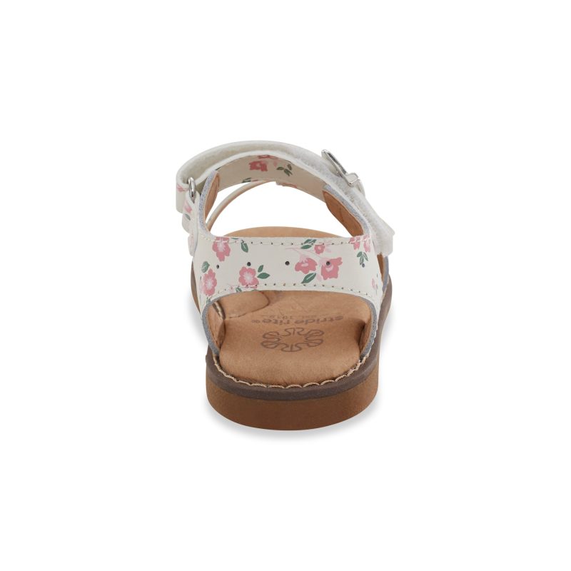 alina sandal littlekid white floral 3