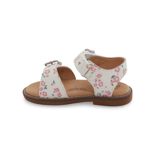 alina sandal littlekid white floral 4