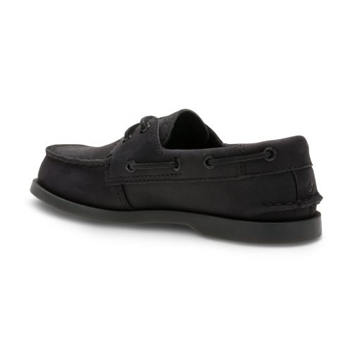 authentic original boat shoe bigkid black black 3