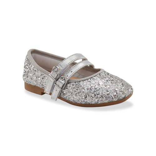 avril ballet flat bigkid silver 2