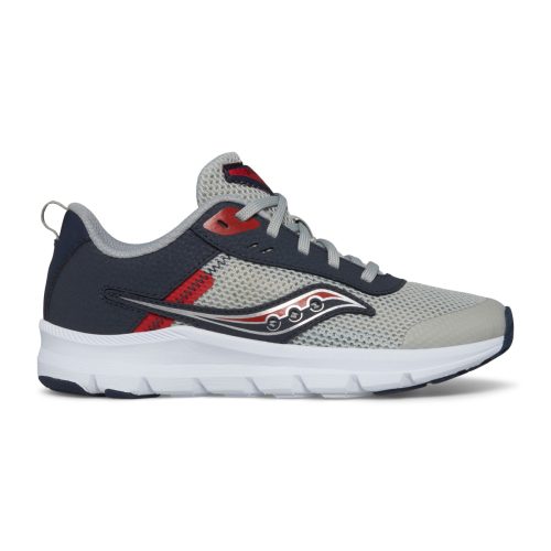 axon 3 sneaker bigkid grey navy red grey navy red 1