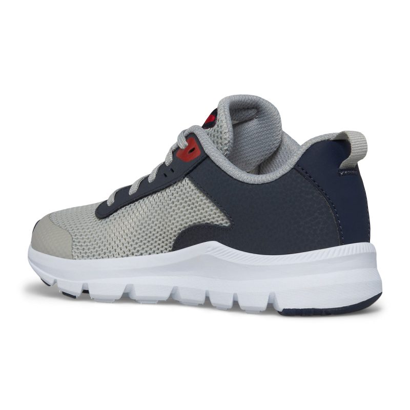 axon 3 sneaker bigkid grey navy red grey navy red 3