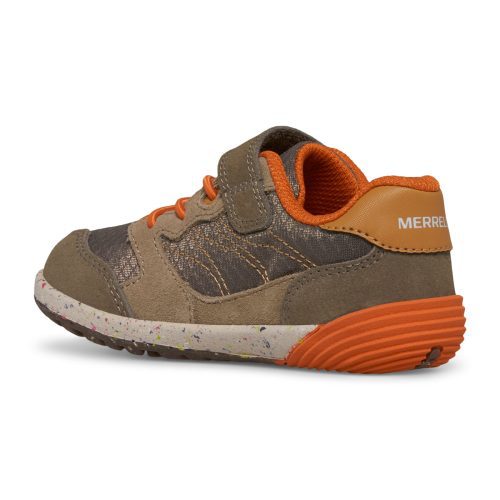 bare steps a83 sneaker littlekid gunsmoke taupe gunsmoke taupe 3