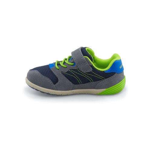 bare steps a83 sneaker littlekid navy green navy green 4