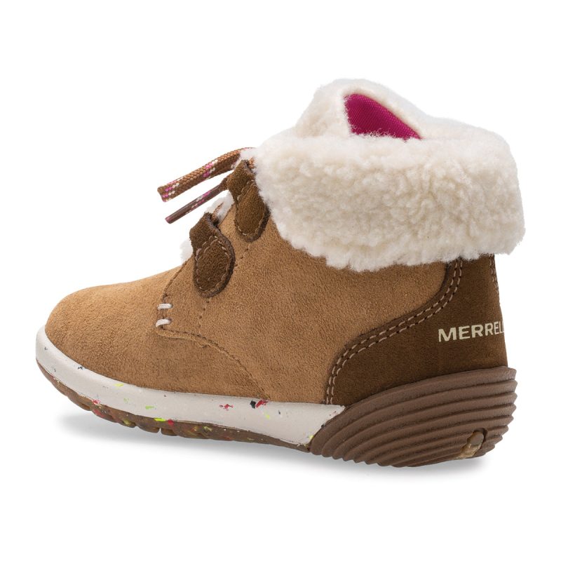 bare steps cocoa boot littlekid chestnut 5