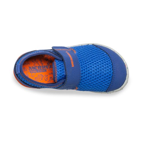 bare steps h20 sneaker littlekid blue orange blue orange 4