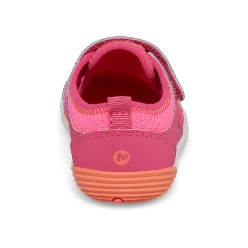 bare steps h20 sneaker littlekid pink orange pink orange 3