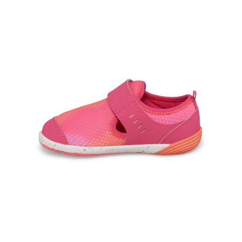 bare steps h20 sneaker littlekid pink orange pink orange 4