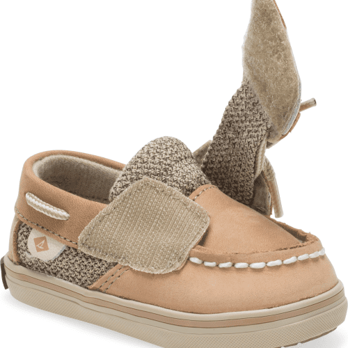 bluefish crib junior boat shoe littlekid linen oat 3