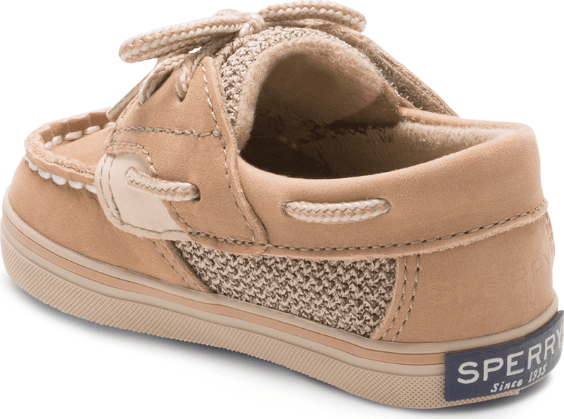 bluefish crib junior boat shoe littlekid linen oat 4