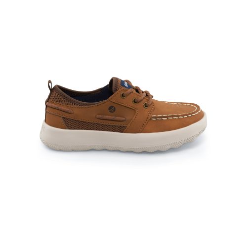 bowfin boat shoe bigkid tan 1