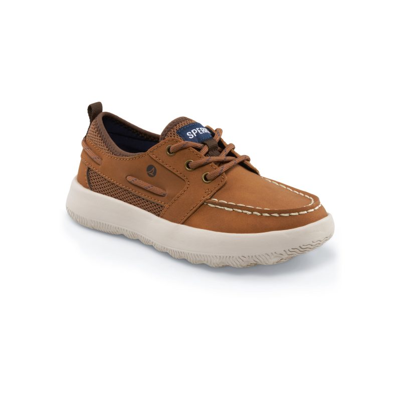 bowfin boat shoe bigkid tan 2