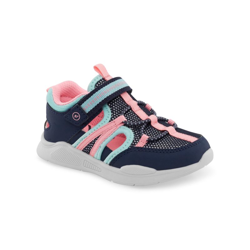 brinley sneaker sandal bigkid navy pink navy pink 2