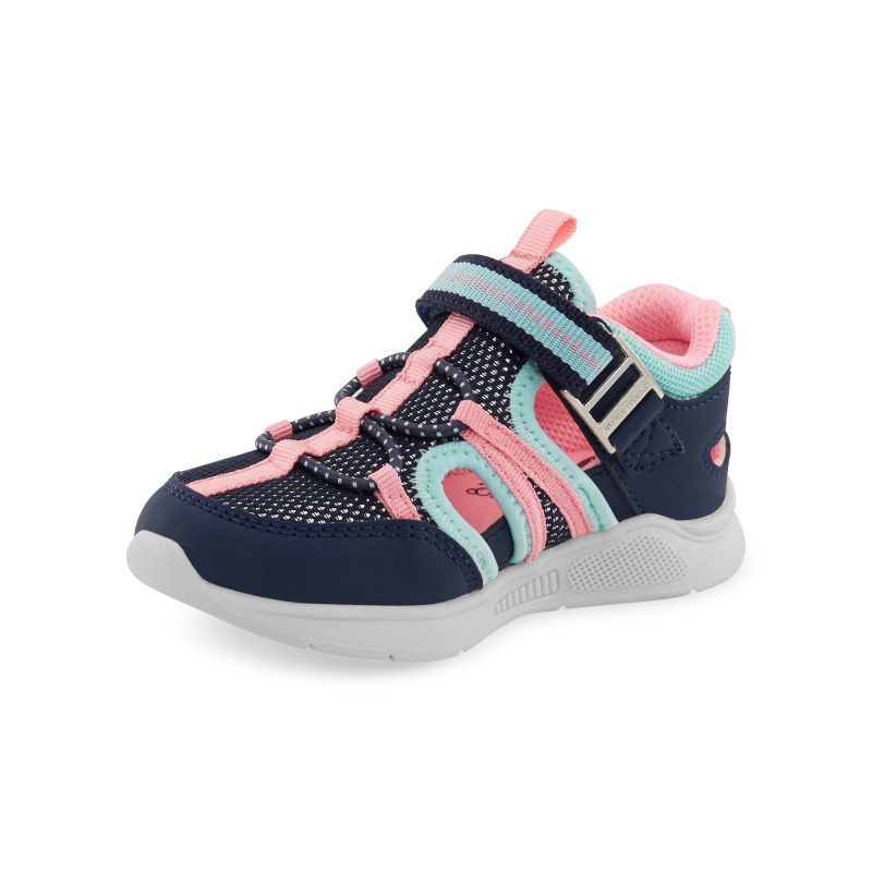 brinley sneaker sandal bigkid navy pink navy pink 8