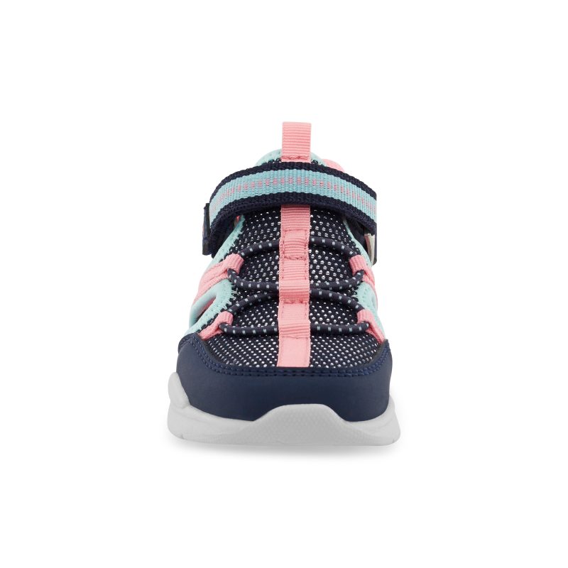 brinley sneaker sandal littlekid navy pink navy pink 5