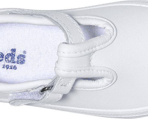 champion toe cap tstrap littlekid white leather 4