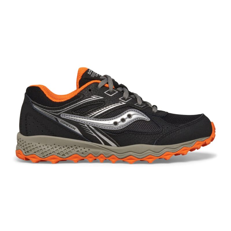 cohesion tr14 ltt sneaker bigkid black orange black orange 1