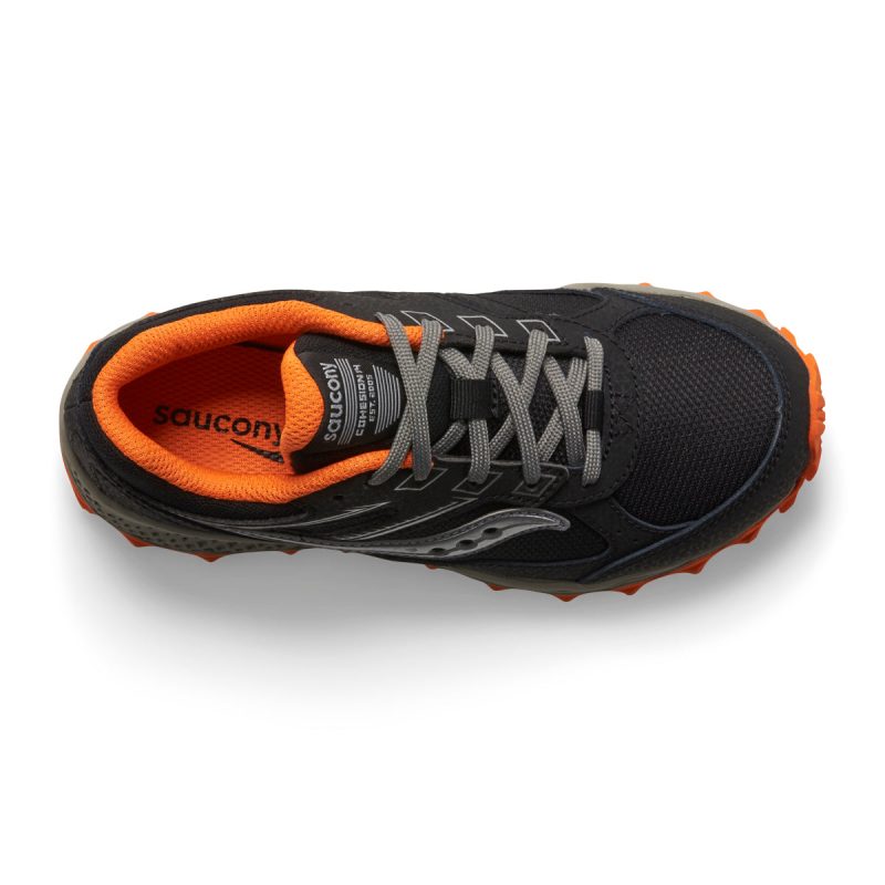 cohesion tr14 ltt sneaker bigkid black orange black orange 5