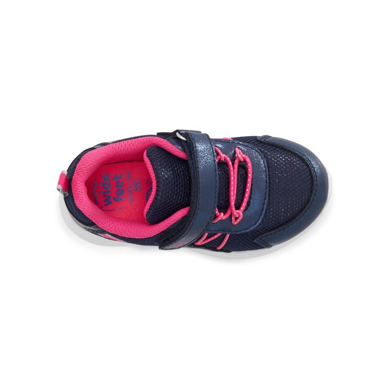 dive sneaker 20 littlekid navy pink navy pink 7