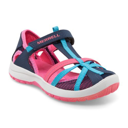 dragonfly sandal littlekid navy turquoise pink navy turquoise pink 2