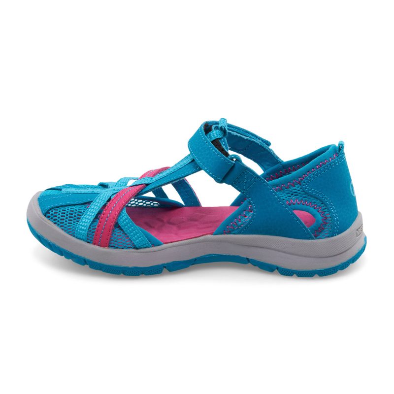 dragonfly sandal littlekid turquoise 4