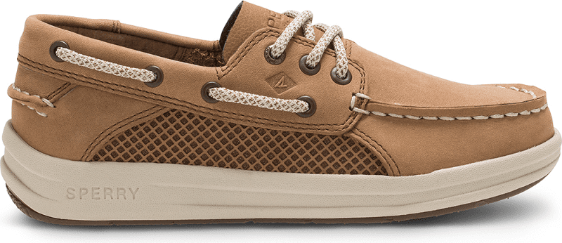 gamefish boat shoe bigkid dark tan 1