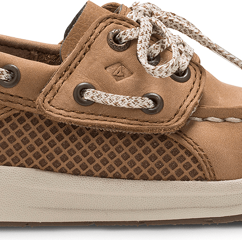 gamefish junior boat shoe bigkid dark tan 1