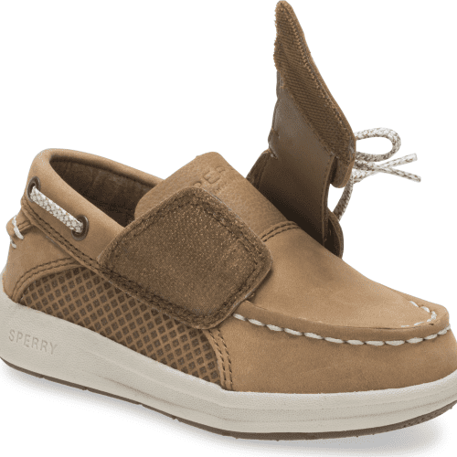 gamefish junior boat shoe bigkid dark tan 3