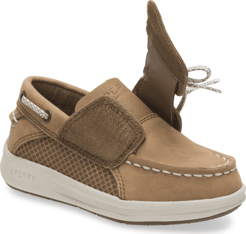 gamefish junior boat shoe bigkid dark tan 3