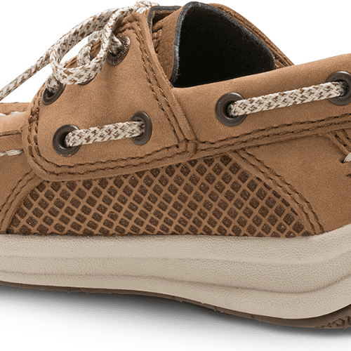 gamefish junior boat shoe bigkid dark tan 4