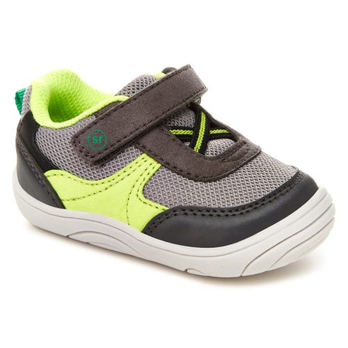 gogo sneaker littlekid grey neon grey neon 2