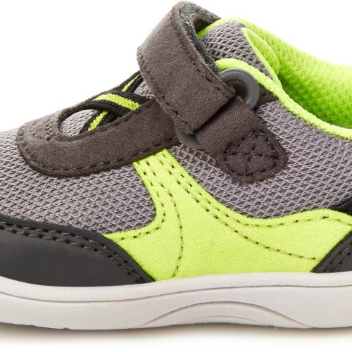 gogo sneaker littlekid grey neon grey neon 6