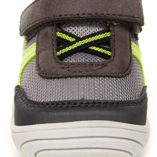 gogo sneaker littlekid grey neon grey neon 7