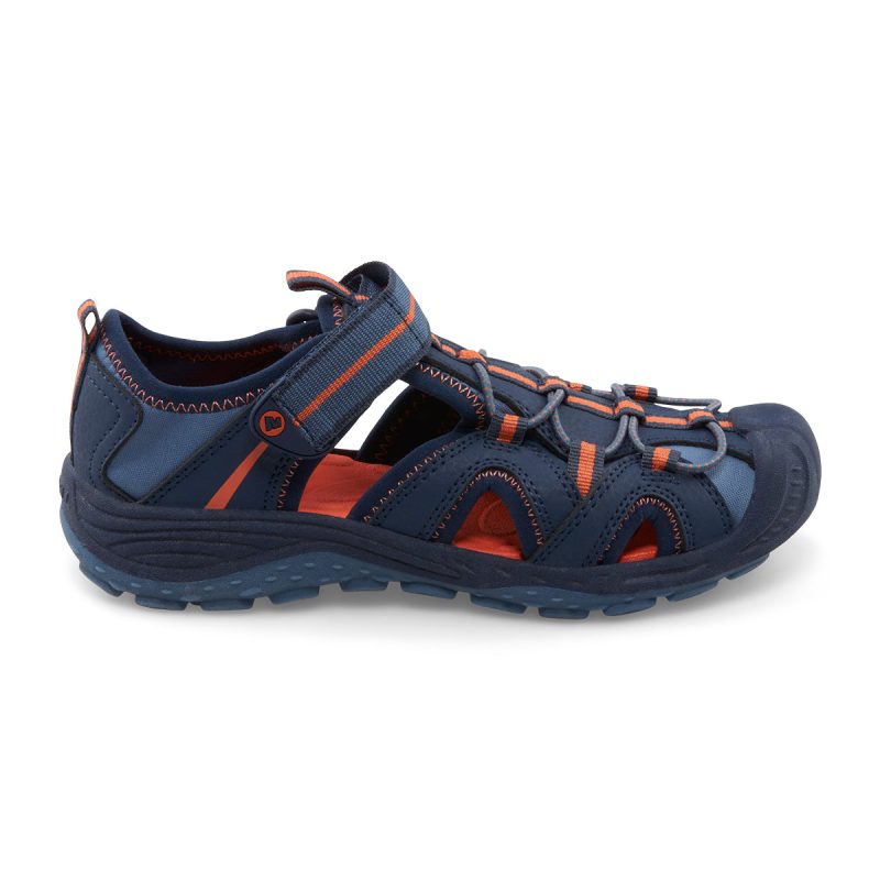 hydro 20 sandal bigkid navy orange navy orange 1