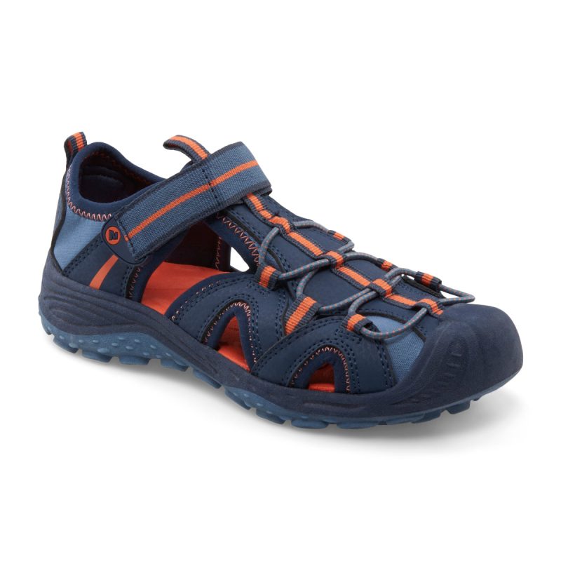 hydro 20 sandal bigkid navy orange navy orange 2