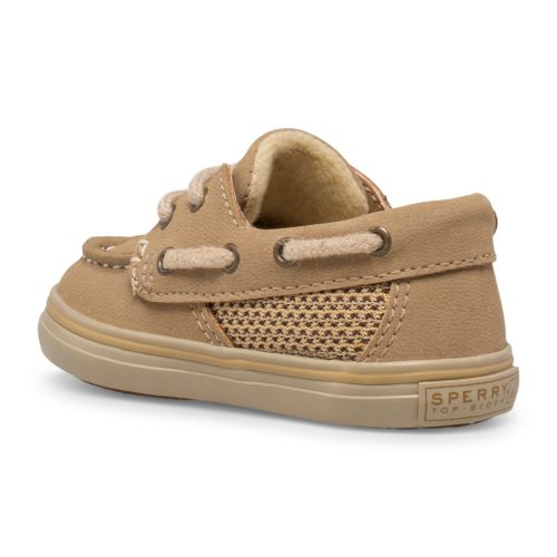 intrepid boat shoe littlekid linen oat 3