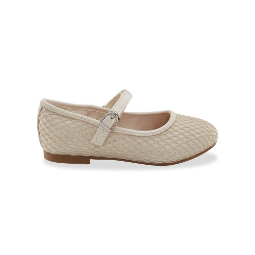 izzy ballet flat bigkid champagne 1