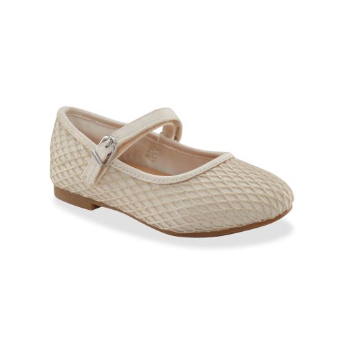 izzy ballet flat bigkid champagne 2