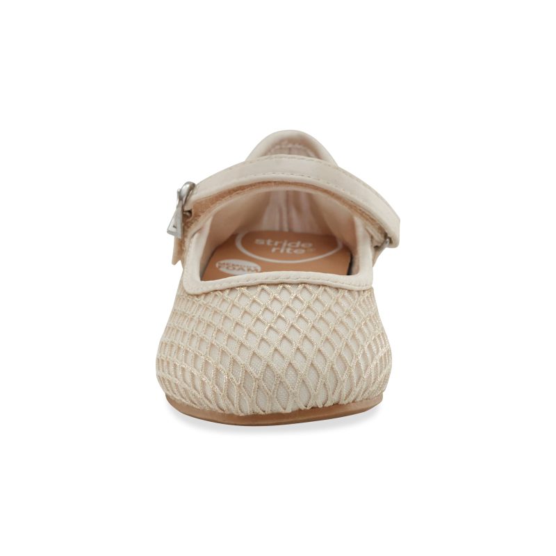 izzy ballet flat bigkid champagne 3