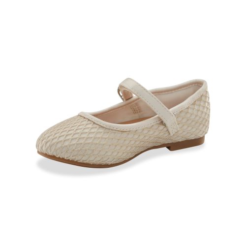 izzy ballet flat bigkid champagne 6