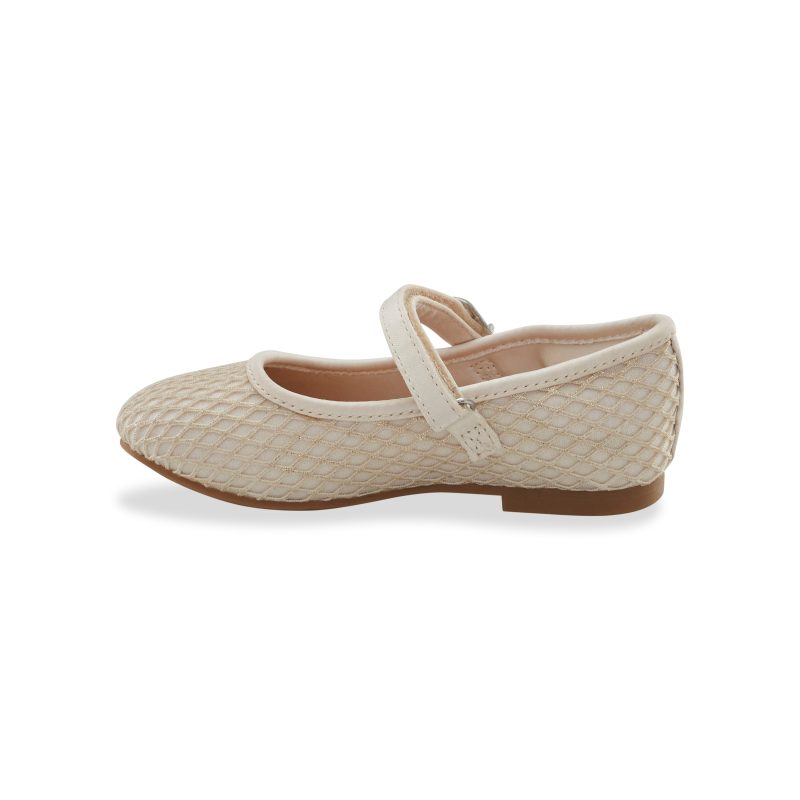 izzy ballet flat bigkid champagne 8