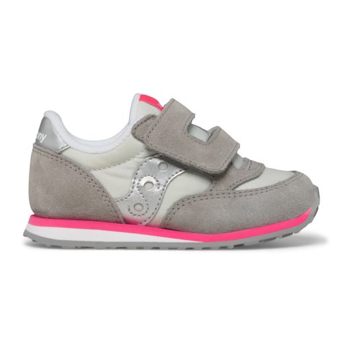 jazz hook loop sneaker bigkid grey silver pink grey silver pink 1