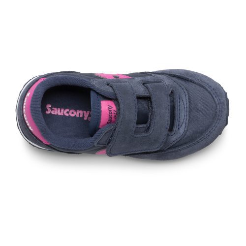 jazz hook loop sneaker bigkid navy pink navy pink 4