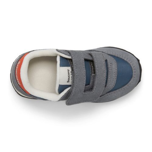 jazz hook loop sneaker littlekid grey blue orange grey blue orange 5