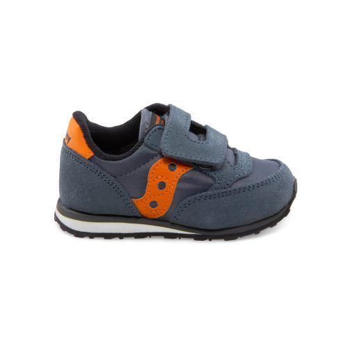 jazz hook loop sneaker littlekid grey orange grey orange 1