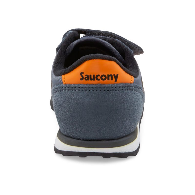 jazz hook loop sneaker littlekid grey orange grey orange 3