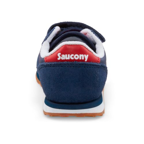 jazz hook loop sneaker littlekid navy red navy red 3