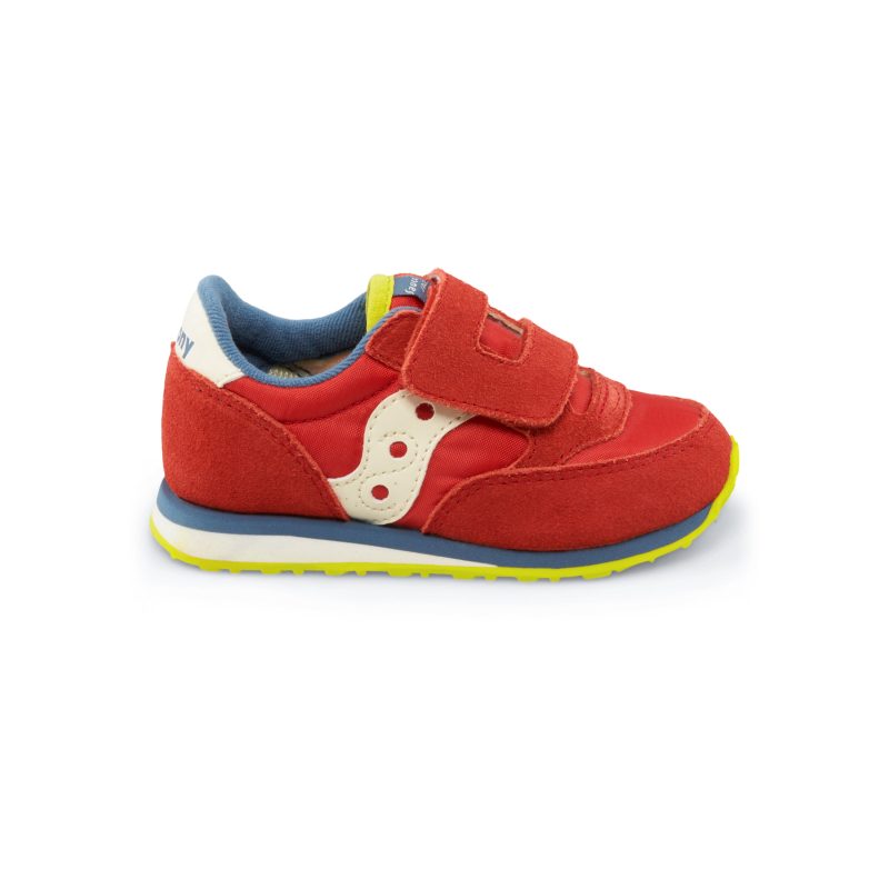 jazz hook loop sneaker littlekid red blue lime red blue lime 1