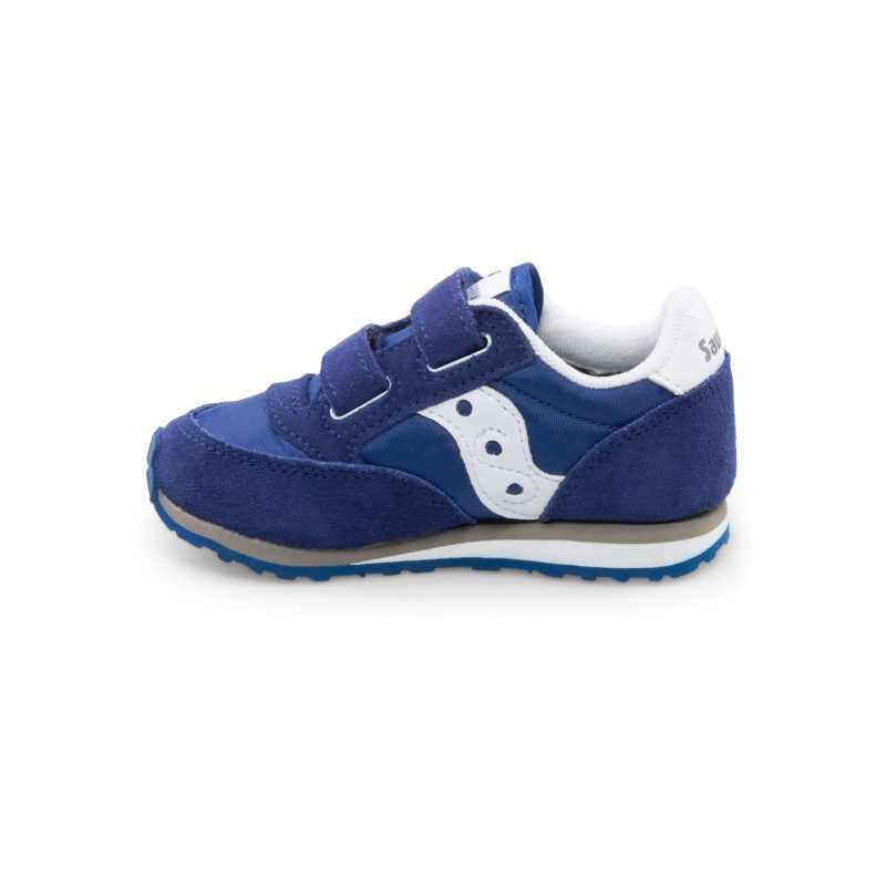 jazz hook loop sneaker littlekid cobalt white 4