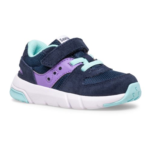 jazz lite 20 sneaker littlekid navy purple turquoise 2